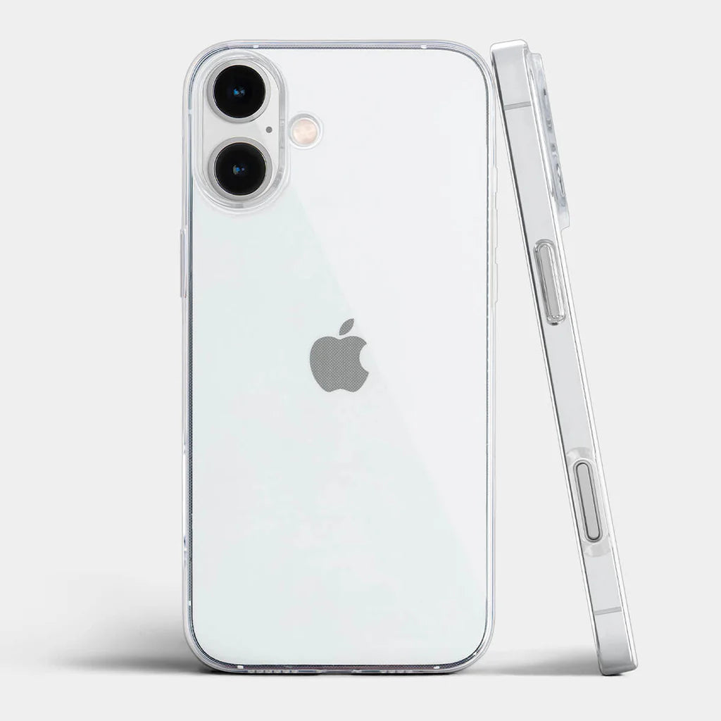 Crystal Clear iPhone Gel Case – Anti-Yellow, Shockproof Protection